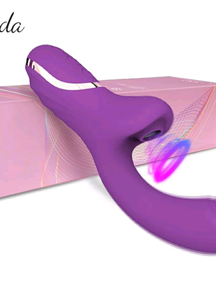 Супер цена>масажер вакуумный вибратор подарок девушке на валентин