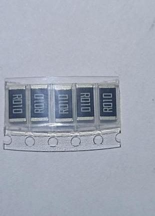 50шт.набір резисторів шунт smd 2512 0,005 0,01 0,05 0,1 0,2-1 ом2 фото