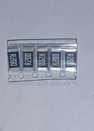 50шт.набір резисторів шунт smd 2512 0,005 0,01 0,05 0,1 0,2-1 ом6 фото