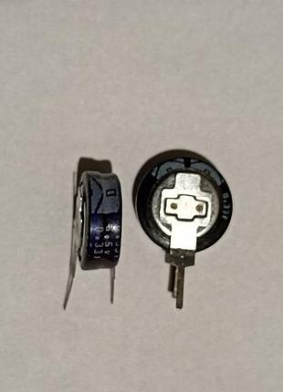 2шт. 0,33f(ф) 5,5v(в) ионистор суперконденсатор elna 11,5*5мм