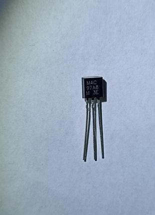 10шт симистор triac mac97a8 mac97a6 97a8 97a6 600v 0,6а; to-92