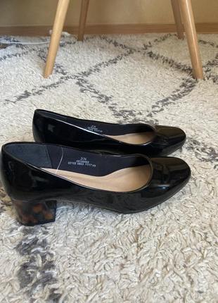 Туфли лаковые m&amp;s размер 36