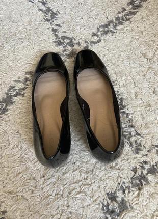 Туфли лаковые m&amp;s размер 36