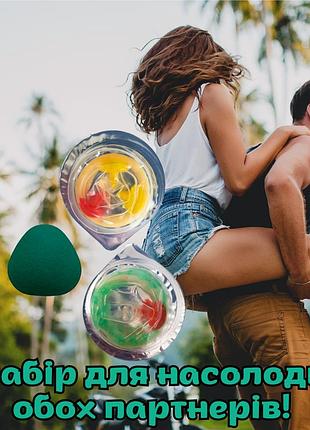 Женский возбудитель + мужской возбудитель+презерватив оригинал «surprise m»для мощных оргазмов и долгого секса