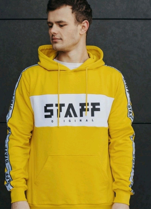 Толстовка staff yellow original