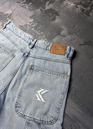 Karl kani cargo pant original y2k sk8 street skate wear мужские джинсы2 фото