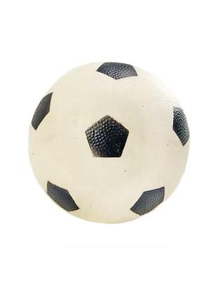 М'яч футбольний bambi fb0206 №5, гума, діаметр 19,1 см (білий)