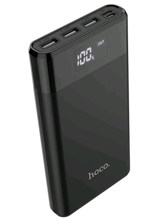 Power bank hoco b35e 30000mah чорний