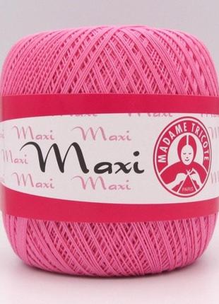 Maxi 5001 пряжа madame tricote paris пряжа100% бавовна максі