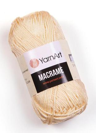 Macrame yarnart 165 пряжа ярнарт макраме полиестер