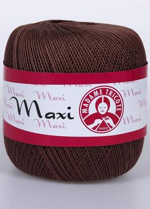 Maxi 4655 пряжа madame tricote paris пряжа100% бавовна максі