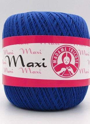 Maxi 6335 пряжа madame tricote paris пряжа100% бавовна максі