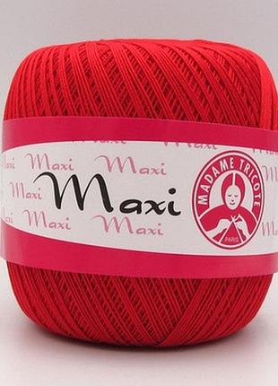 Maxi 6328 пряжа madame tricote paris пряжа100% бавовна максі