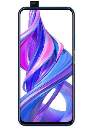 Смартфон honor 9x 6/64gb blue, 48+2/16мп, 6.59" ips, 2sim, 4g, 4000 маh, kirin 710f, 8 ядер