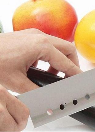 Набір ніжей якісних 5 в 1, кухонні ножі з неіржавкої сталі2 фото