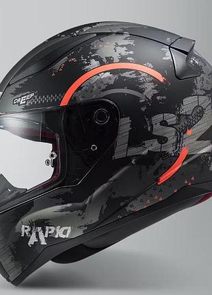 Мотошолом інтеграл ls2 ff353 rapid crypt skull