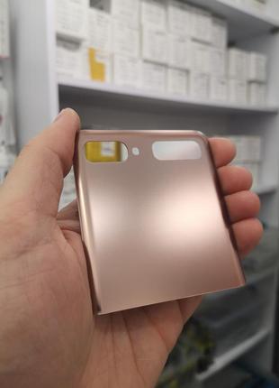 Задня кришка samsung galaxy z flip 5g f707, f7070 mystic bronze верхня