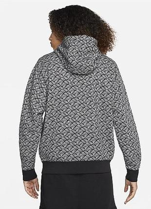 Худі nike mens fleece pullover hoodir black3 фото