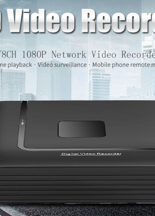 Мережевий відеореєстратор besder h. 264, 4/8 каналів, 1080p, nvr