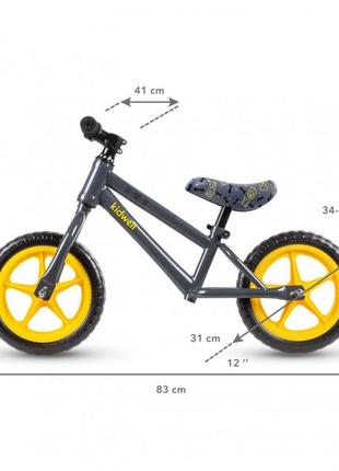 Велобіг kidwell mundo-розрахований на зріст дитини 80-120 см.3 фото