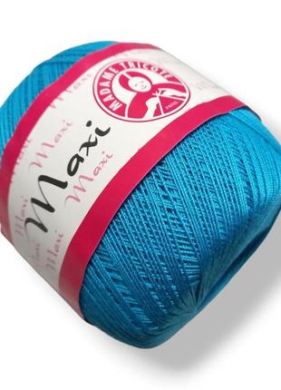 Maxi 5519 пряжа madame tricote paris пряжа макси 100% хлопок