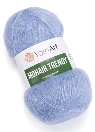 Пряжа yarnart mohair trendy 107 мохер ярнарт1 фото