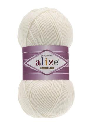 Cotton gold 62 пряжа alize ализе коттон голд