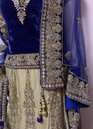 Індійська сукня для весілля сарі сукня для фотосесії8 фото