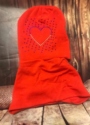 Набір шапка і хомут