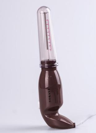 Капучинатор вспениватель 25 вт бесшумный ручной мини миксер sokany sk-1733 коричневый vt_33