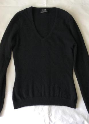 Кашеміровий светр. чорний. s(44)