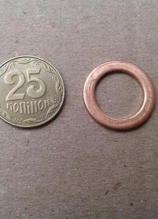 Прокладка медная (уплотнительное кольцо) бензо-краника днепр/мт/урал/к-750