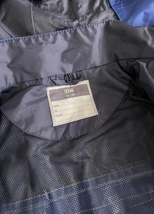 Демисезонная куртка и флиска 3 в 1 тсм размер 122/128 в идеальном состоянии.7 фото
