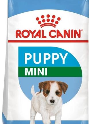 Сухой корм для щенков мелких пород royal canin puppy mini 2 кг