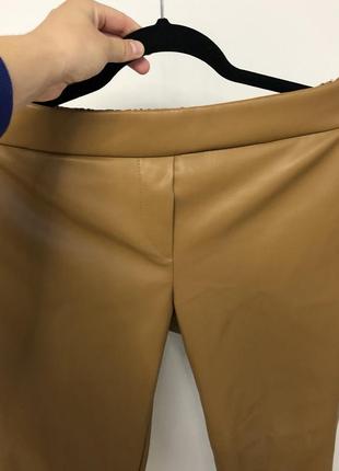 Стильні штани із еко - шкіри5 фото