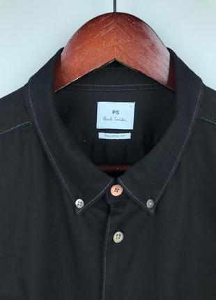 Paul smith mens tailored fit patch pocket shirt чоловіча сорочка7 фото