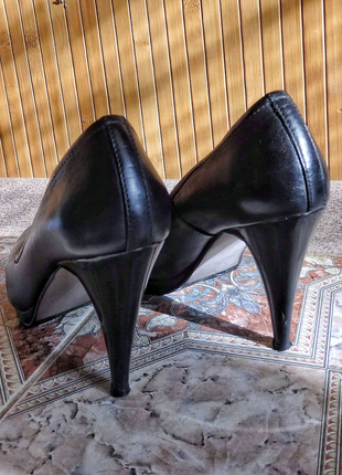 Кожаные женские туфли/шкіряні жіночі туфлі6 фото