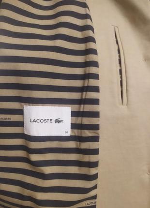 Тренч lacoste8 фото