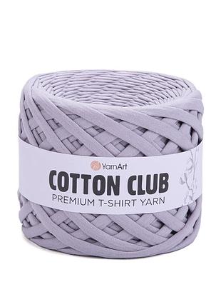 Cotton club 7303 yarnart пряжа серая