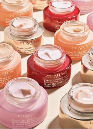 Clarins nutri-lumiere jour денний  і нічний креми! 3