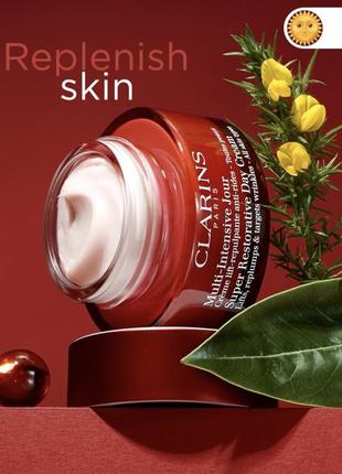 Clarins super restorative day cream крем дневной!4 фото