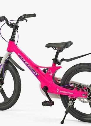 Детский двухколесный велосипед 20 дюймов с магниевой рамой и литыми дисками corso connect mg-203353 фото