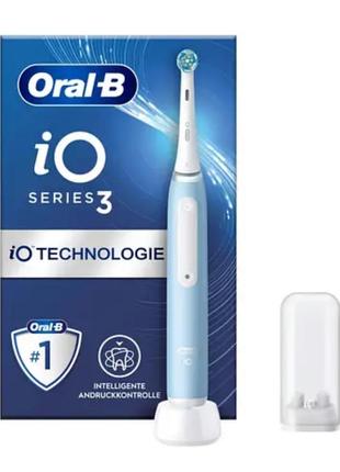 Oral-b io series 3n blue блакитна електрична зубна щітка2 фото