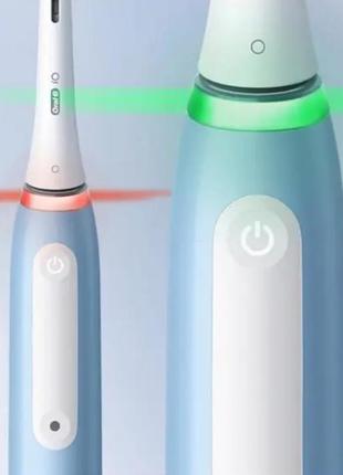 Oral-b io series 3n blue блакитна електрична зубна щітка10 фото