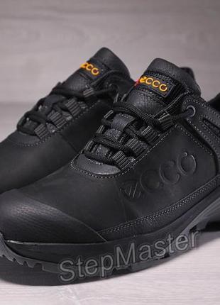 Кроссовки мужские кожаные ecco trekking force7 фото