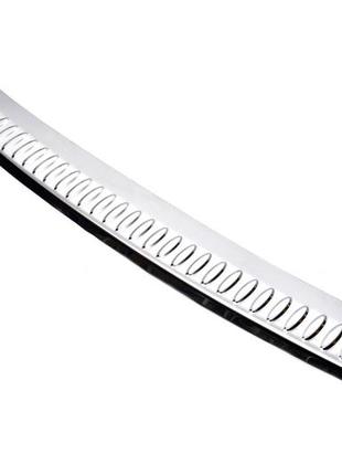 Накладки на задний бампер (нерж.) для dacia logan mcv 2004-2014 гг