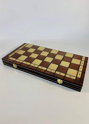 Шахи, шашки ,нарди 3в1 подарунок для любителів стратегій, 39×20 см, арт. 198013