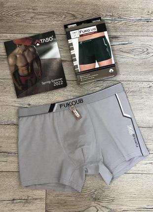 Трусы  мужские  fuko ub  8144  боксёрки  хлопок .  размер :   xxl (52)