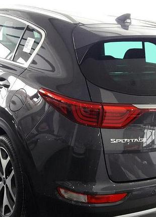 Боковые пороги maydos v2 (2 шт., алюминий -2024 нерж) для kia sportage 2015-2021 гг