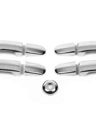 Накладки на ручки omsaline (нерж) 5 ручек для ford transit 2014-2024 гг